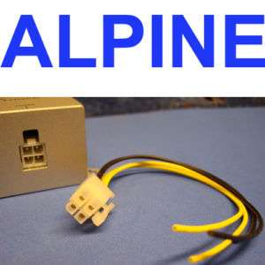 ALPINE 4 PIN POWER PLUG WIRE HARNESS 300BT 350BT 400BT USA SELLER USA 