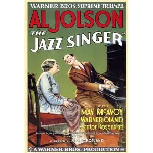  The Jazz Singer (1927) 27 x 40 Movie Poster Style A