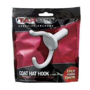  Bg/2 x 4 Tapset Adhesive Anchors Coat & Hat Hook 