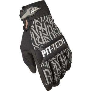  Fly Racing Pit Tech Pro Gloves   12/Black Automotive