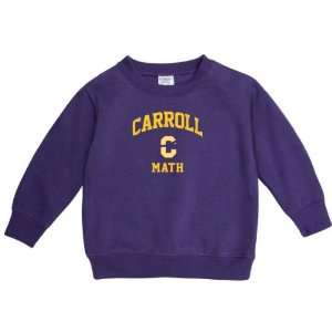   Saints Purple Toddler Math Arch Crewneck Sweatshirt
