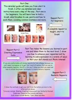 How to Makeover Barbie Repaint OOAK Dolls CD Vol.1    Learn How to 