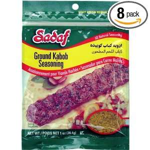 Sadaf Ground Meat Kabob Season, 1 Ounce (Pack of 8)  