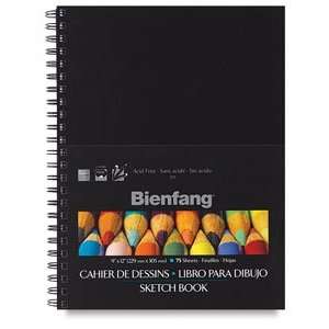  Bienfang Sketchbook   9 x 12, Sketchbook, 75 Sheets, 70 lb 