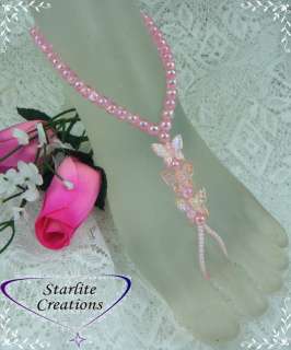 Barefoot Sandals for Kids age 2  5 Baby Pink Butterfly  