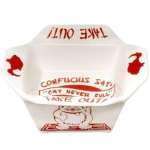 Chinese Take Out Cat Bowl 