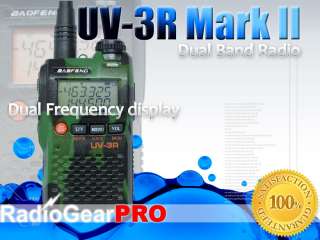 BAOFENG Camouflage UV 3R Mark II 136 174/400 470Mhz Dual Frequency 