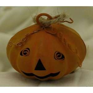 Pumpkin, Metal Ornament