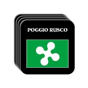  Italy Region, Lombardy   POGGIO RUSCO Set of 4 Mini 
