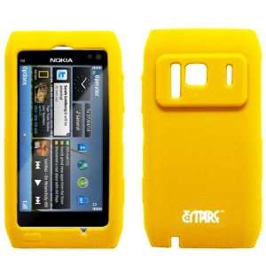  EMPIRE Yellow Silicone Skin Case Cover for Nokia N8 