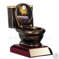 LAST PLACE FANTASY BASEBALL TROPHY Toilet Bowl Award  