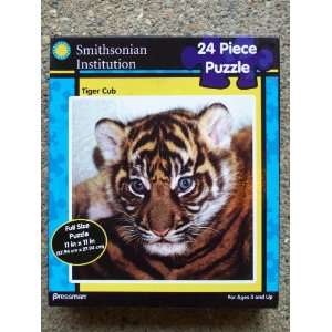  Tiger Cub 24 Piece Smithsonian Institution Puzzle Toys 