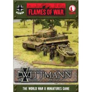  German Tank Aces   Tiger 1E Wittmann Toys & Games