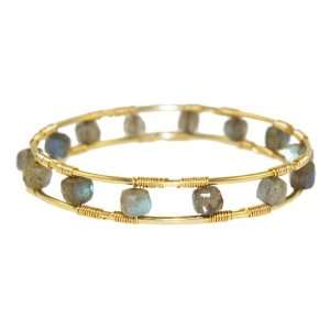 com Taylor Kenney   Lark Bangle   Labradorite 14K Gold Fill Tiffany 