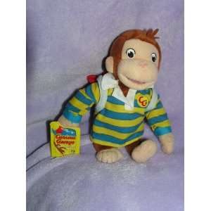  Plush School Days Curious George the Monkey Bean Bag Doll 