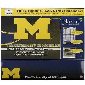  Michigan Wolverines 2010 2011 Plan It Calendar Sports 