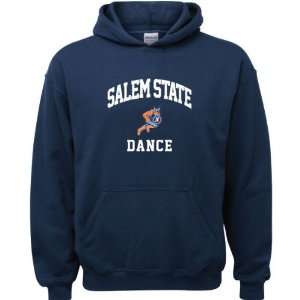 Salem State Vikings Navy Youth Dance Arch Hooded 