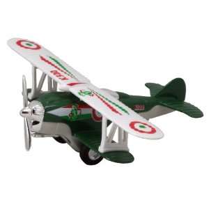  Show Flight Biplane Pullback   Green Toys & Games