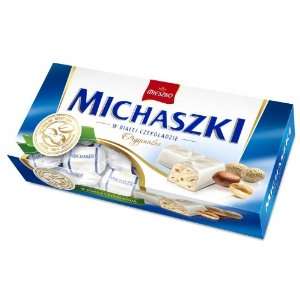 Mieszko Michaszki Biale 220g/ 7.8 Oz Traditional Chocolates with 