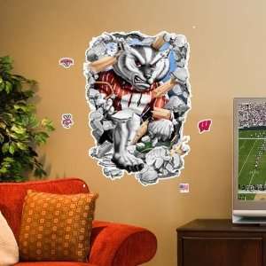    Wisconsin Badgers 3 Mascot Wall Crasher