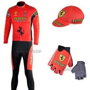  Ferrari Special three piece suit + gloves + long small 