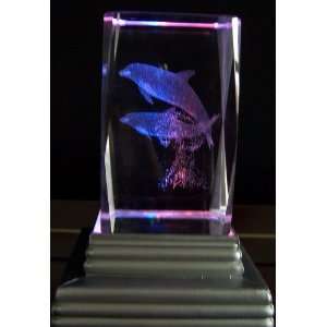  3D (Three Dimension) Laser Crystal Figurine (0172)