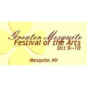   Vinyl Banner   Greater Mesquite Festival of the Arts 