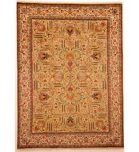 Area Rugs Handmade Persian Carpet Wool Tabriz 10 x 13  