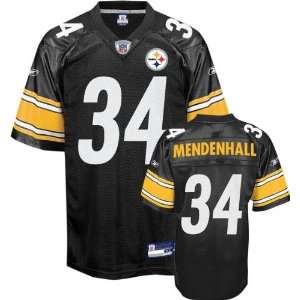 Rashard Mendenhall #34 Pittsburgh Steelers Replica NFL Jersey Black 