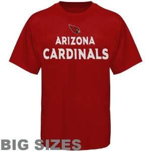 Arizona Cardinals Red Big Sizes Old Victory T shirt 
