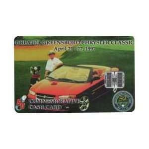  Collectible Phone Card G.Greensboro Chrysler Classic Chip 
