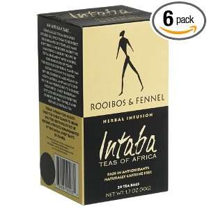 Intaba Red Teas rooibos With Fennel Naturally Caffeine Free, 1.7 Ounce 