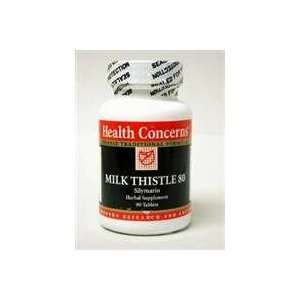  Health Concerns   Milk Thistle 80   90 tabs / 200 mg 