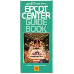  1986 walt disney world EPCOT Guide book brochure 