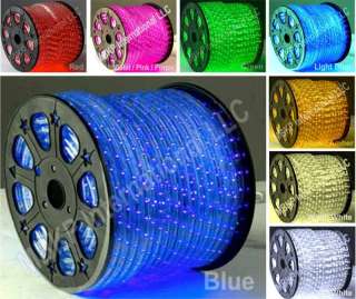 Blue 2 Wire LED Rope Light Decorative Home Christmas  