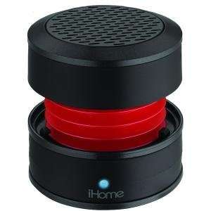  New IHOME IHM60RC RECHARGEABLE MINI SPEAKER (RED)  