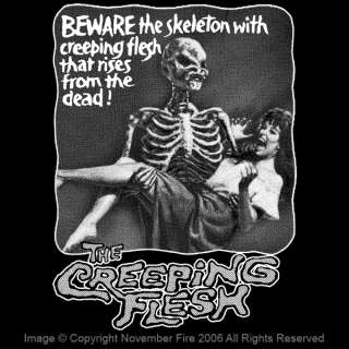 The Creeping Flesh Shirt Christopher Lee Peter Cushing  
