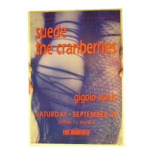  Suede The Cranberries Warfield Poster 