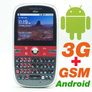 New Unlocked one sim cheapest android 2.1 3G WCDMA mobile at&t T 