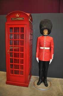 RED ENGLISH TELEPHONE BOOTH   LONDON PHONE BOOTH   LIFE SIZE RED BOOTH 