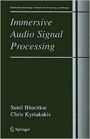   Processing, (0387284532), Sunil Bharitkar, Textbooks   