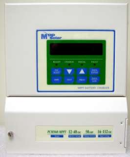 Solar mppt charge controller 50A 3400W 12~48V w/ logger  