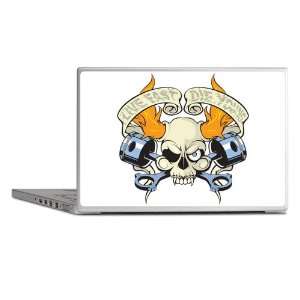  Laptop Notebook 15 Skin Cover Live Fast Die Young Skull 