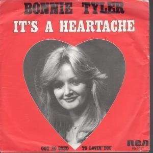 ITS A HEARTACHE 7 INCH (7 VINYL 45) DUTCH RCA 1977 