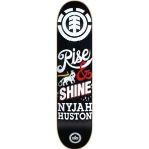 Element Nyjah Rise & Shine Deck 8.0 Featherlight Skateboard Decks