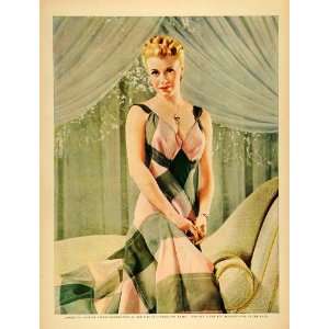  1938 Print American Film Actress Singer Dancer Ginger 