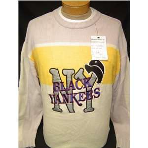   League New York Black Yankees Crewneck Sweater