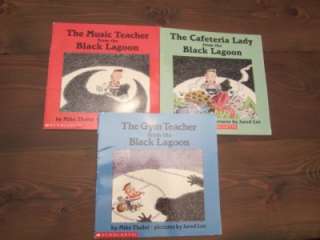 Black Lagoon Picture Book Lot Mike Thaler Nurse Bully  