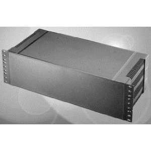 BUD Industries PRM 14460 ABS Plastic Rackmount Box, 16 11/16 Length x 