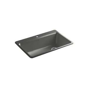 KOHLER K 5871 1 58 Riverby Self Rimming Single Basin Kitchen Sink with 